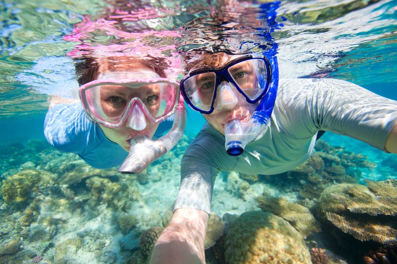 couplesnorkeling